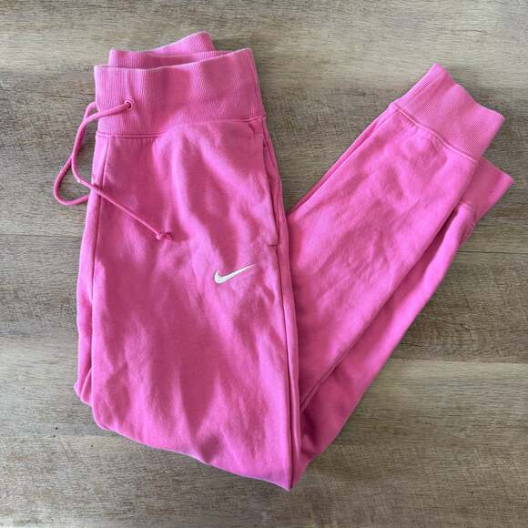 Nike Phoenix Fleece High-Waisted Joggers - Picture 1 of 4